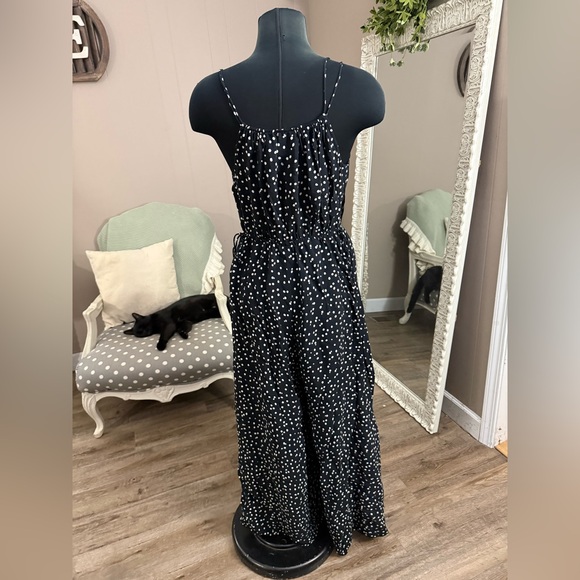 Anthropologie • Maeve • Finley Polka Dot Wide Leg Jumpsuit - Picture 13 of 14
